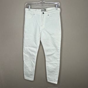 Everlane‎ White Skinny Ankle Jeans